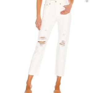 LEVI'S Wedgie Straight Jeans White - 25
